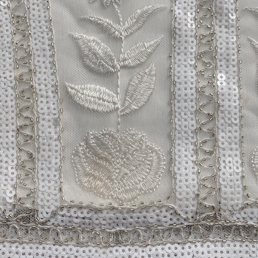 Lulu’s White Sequin Mini Dress - Picture 11 of 11